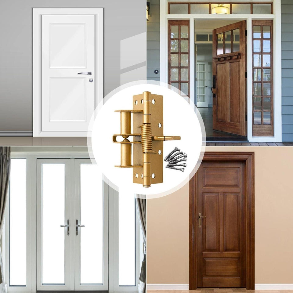 Rumojo 3 in 1 Automatically Door Hinge Lock