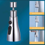 Rumojo 3 Modes Kitchen Sink Faucet