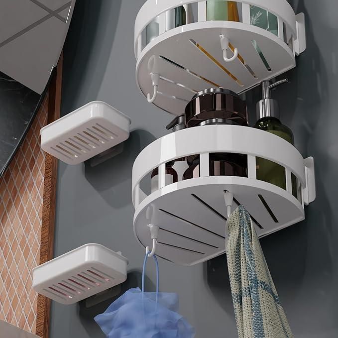 Rumojo Bathroom Shelves (Pack of 2)